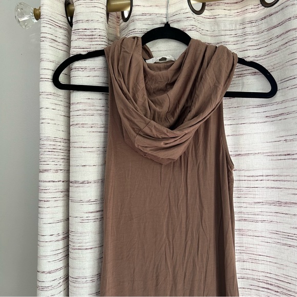 Anthropologie Flat White Sleeveless Slim Maxi Dress - Picture 5 of 6